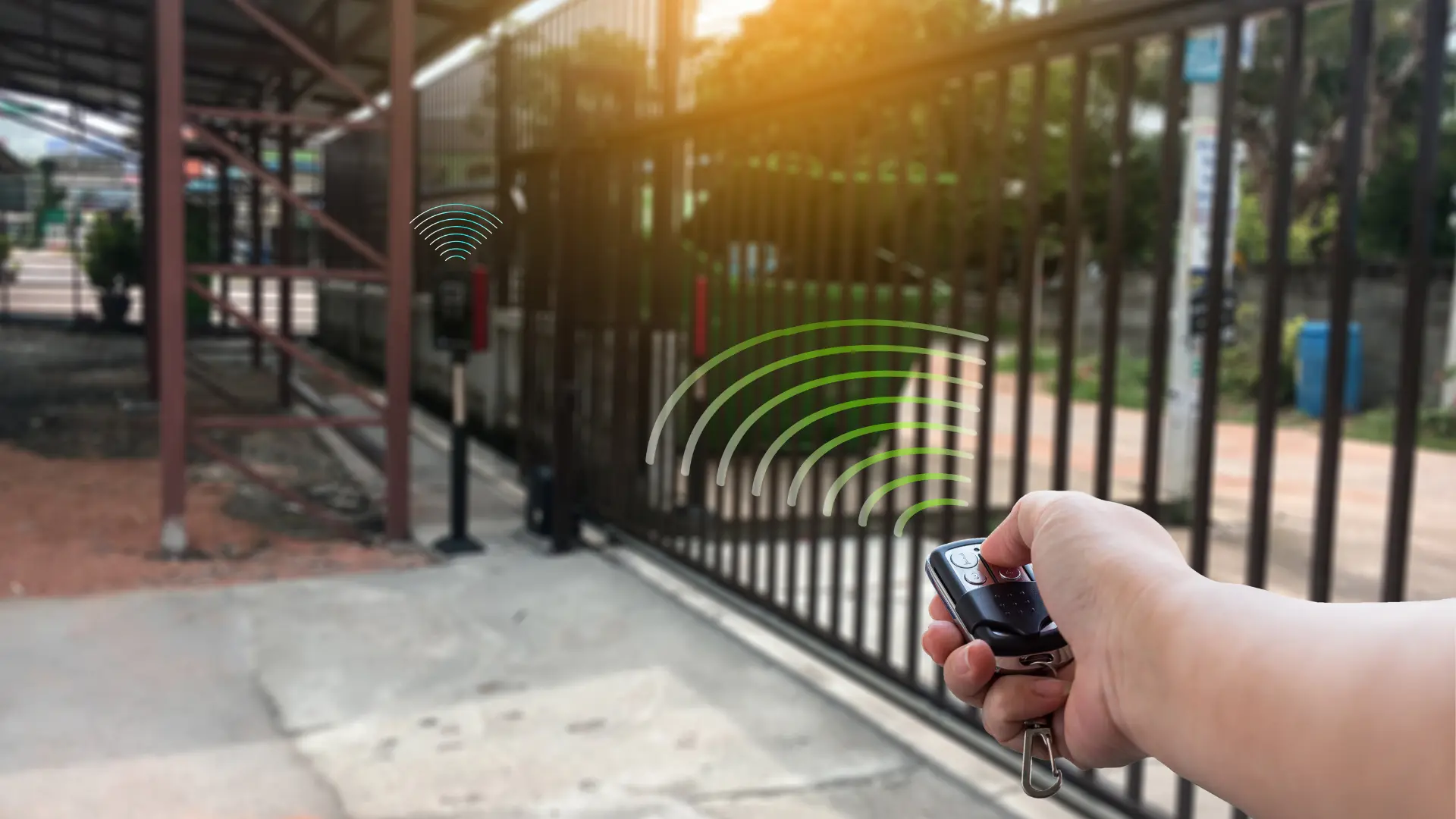 Automated Gates for Safe and Efficient Operations with Smart Devices