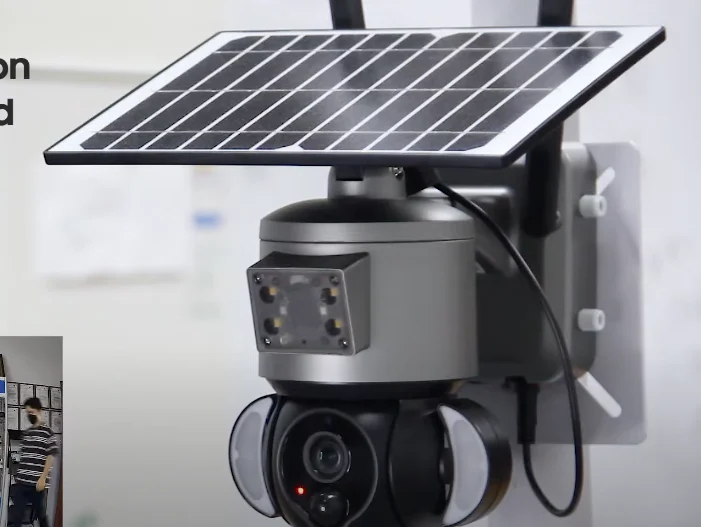 solar cctv camera​