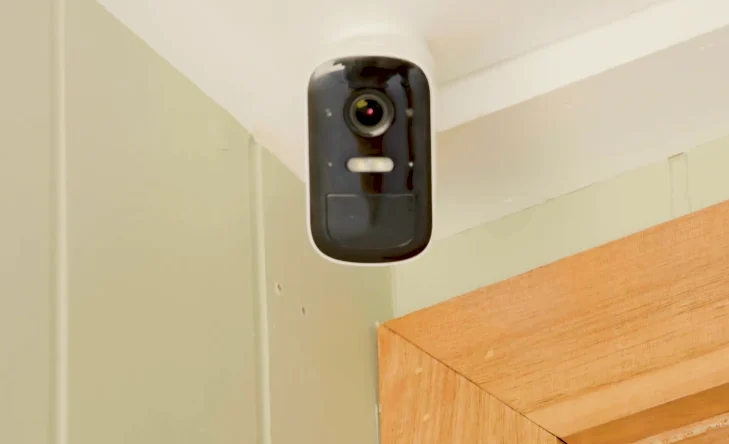 security camera installation